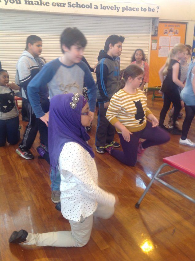 Image of Wow! More drama going on in Year 6 to celebrate Black History Month.